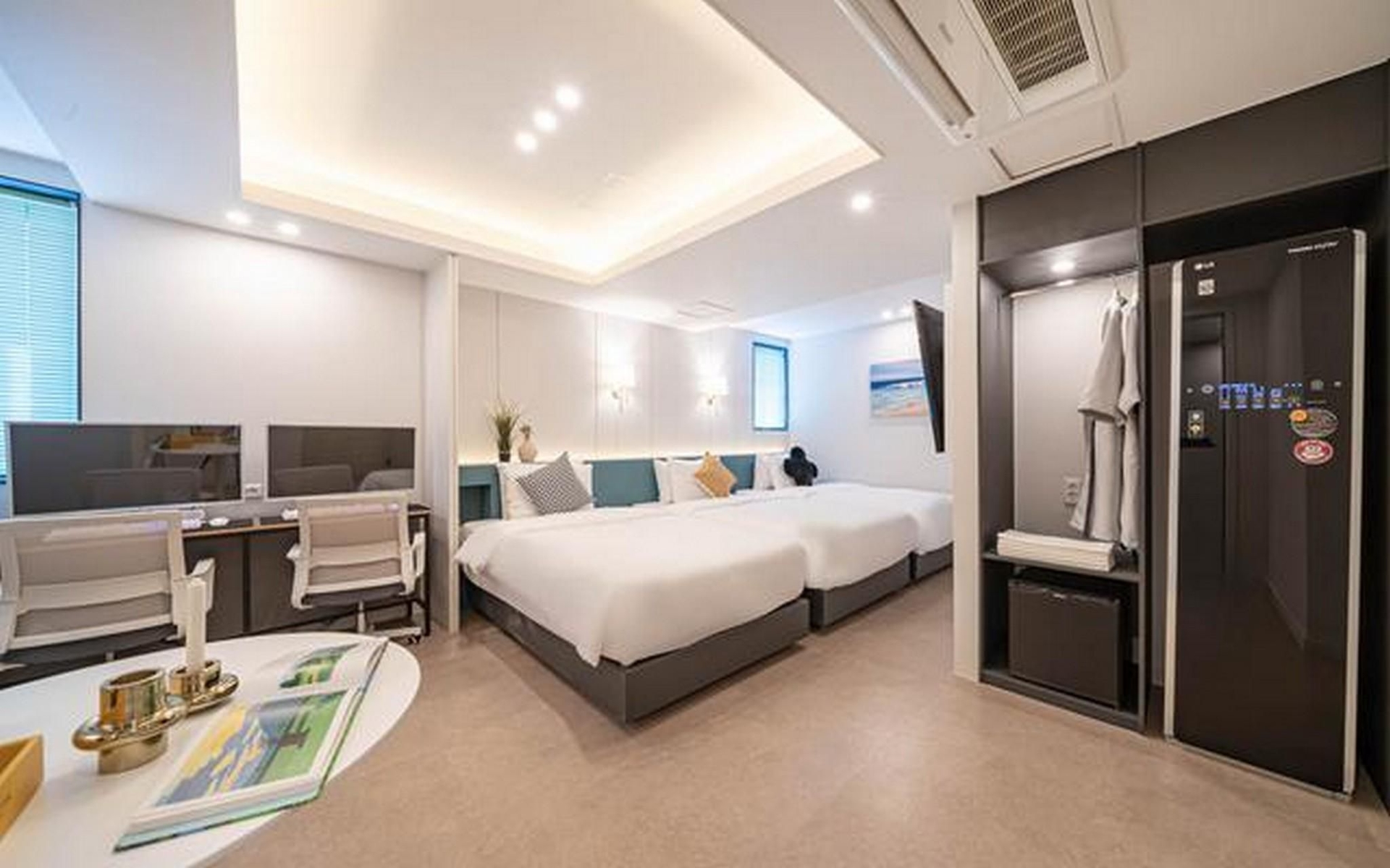 ปุ่มโรงแรมซาซังปูซาน (Busan Sasang Hotel Button)4