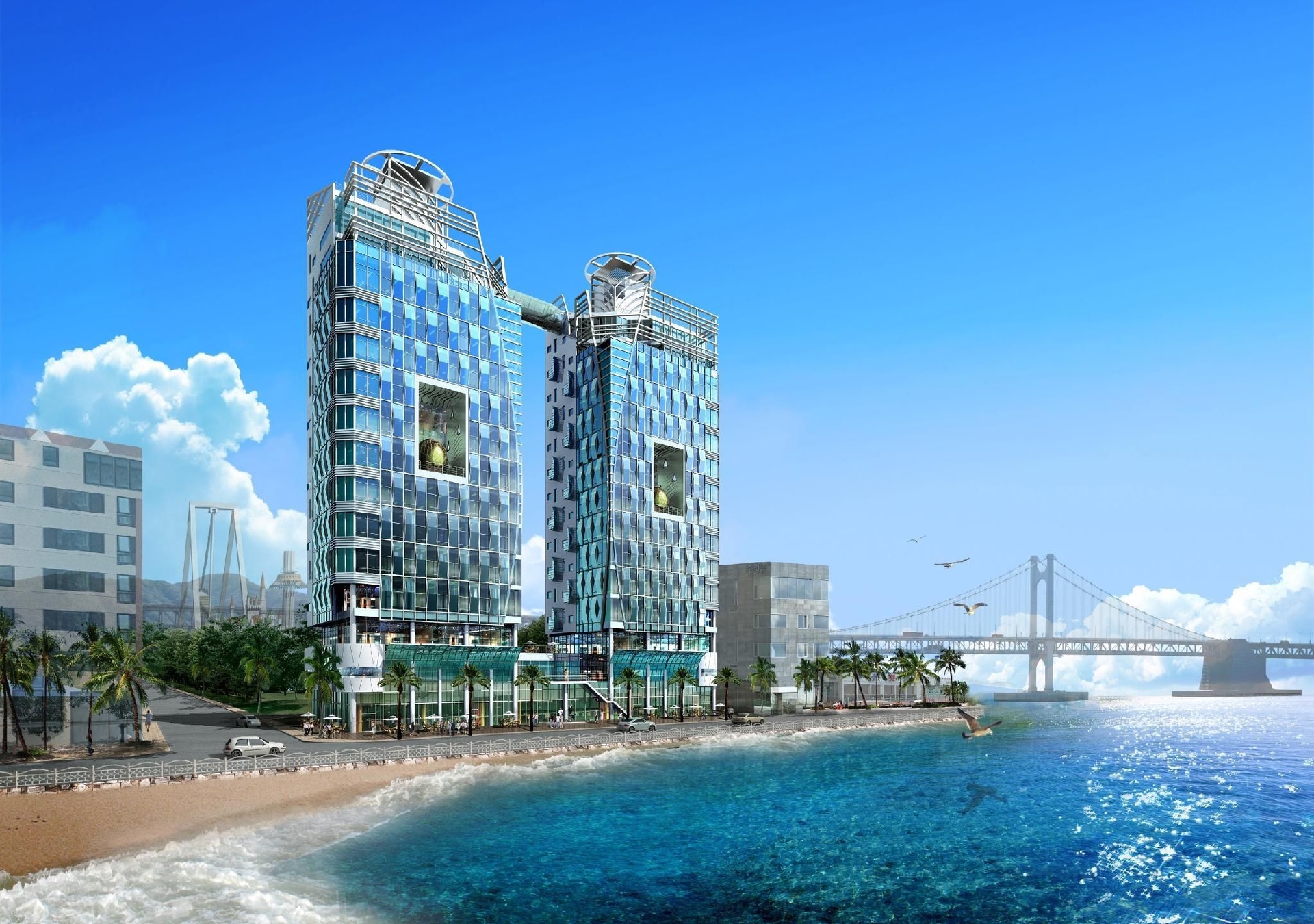 กวางอัลลี โอเชียนสเตย์ โฮเทล (Gwangalli Oceanstay Hotel)0