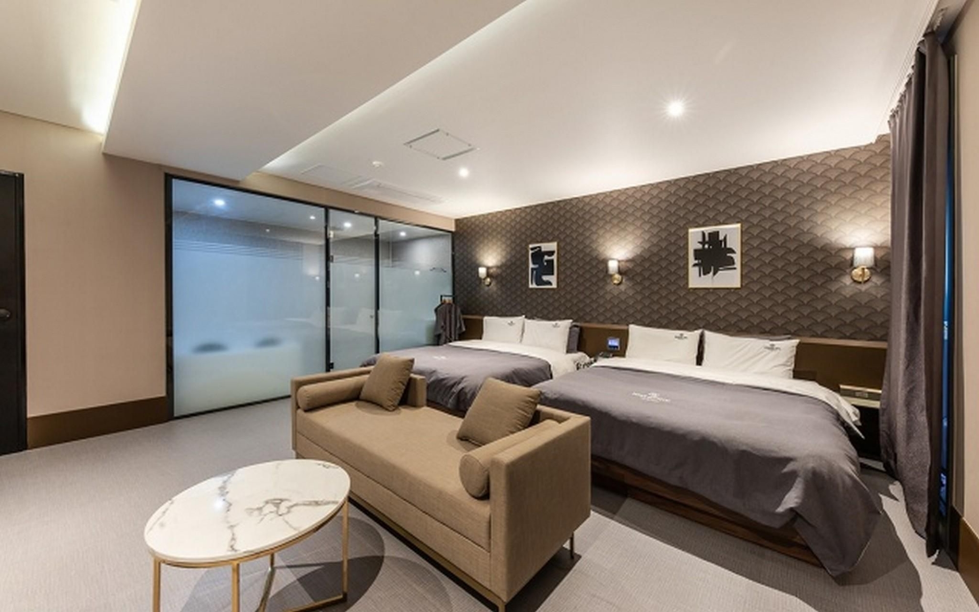 Brown Dot Hotel Jeonggwan1