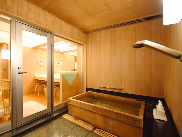 Superior Japanese Style Room with 12.5+8 Tatami and Open-Air Bath - Meal Served in Private Dining Area