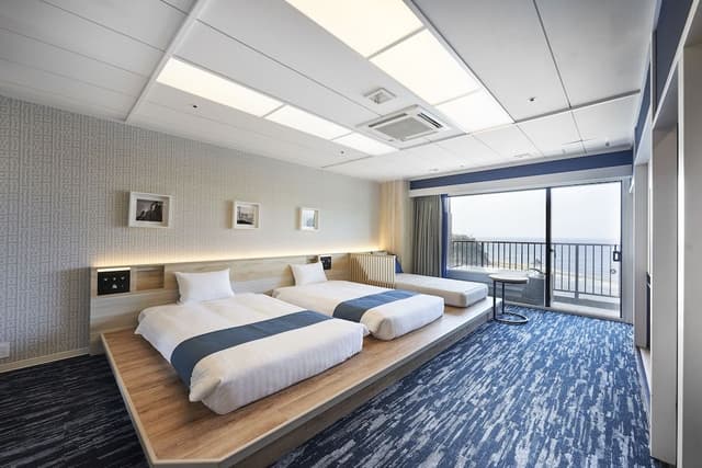 Deluxe Twin Room, Ocean view (Open-air bath) 1-3 persons, Non Smoking