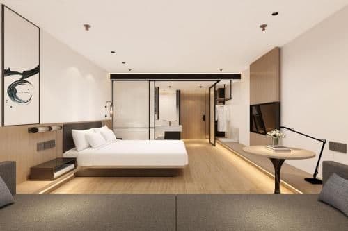 Selected King, Guest Room, 1 King, City View