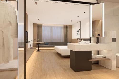 Selected King, Guest Room, 1 King, City View