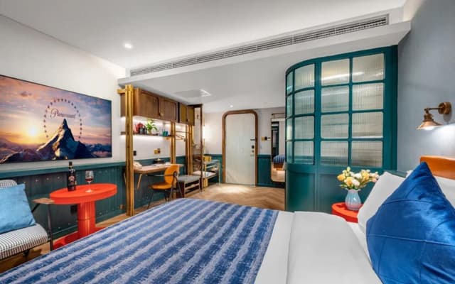 Elegant King Room with Private Courtyard