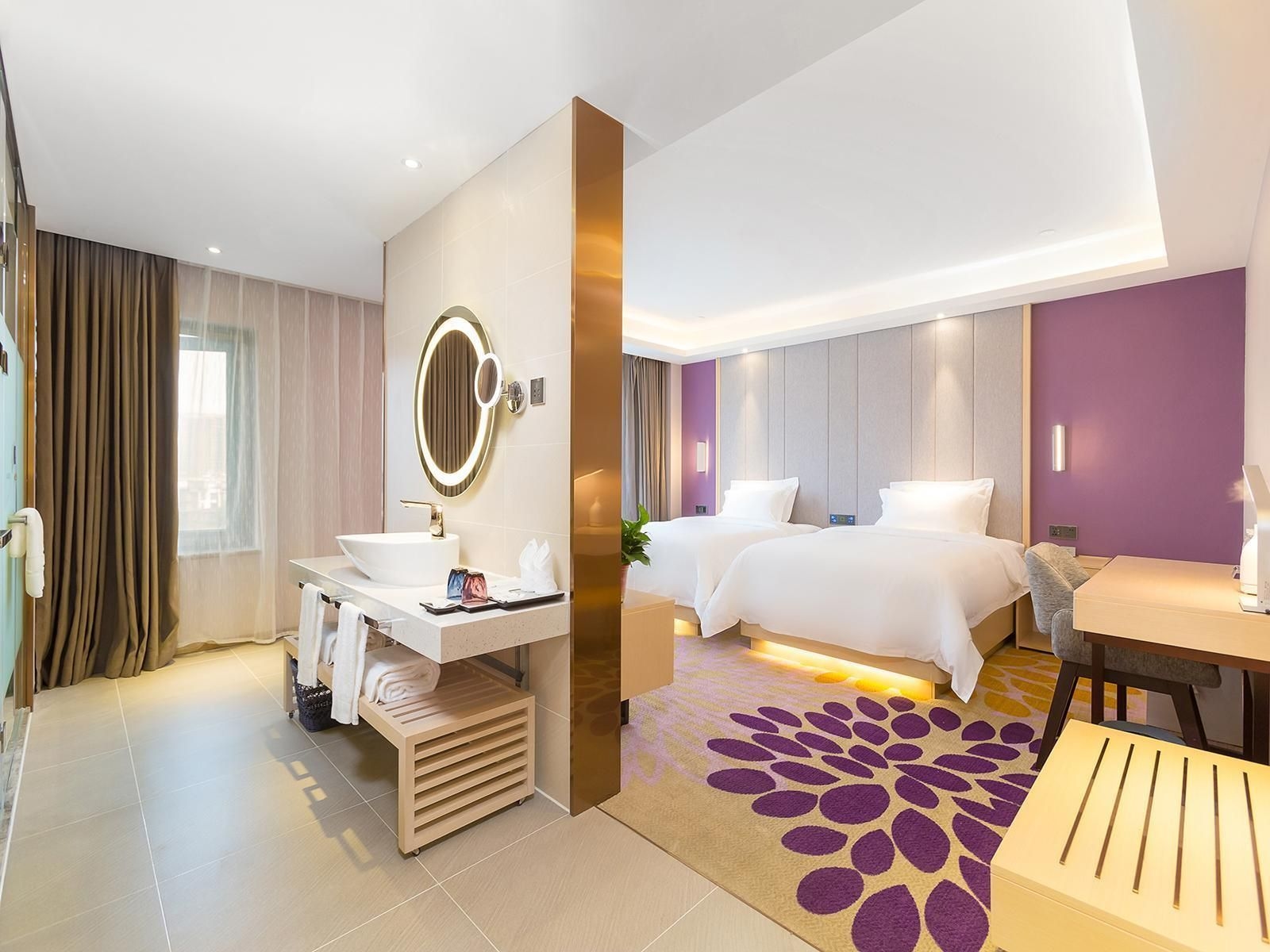 โรงแรมลาวองด์ ปักกิ่ง ทงโจว ยูนิเวอร์แซล สถานีรถไฟใต้ดินเป่ยกวน (Lavande Hotel Beijing Tongzhou Universal Beiguan Metro Station)3