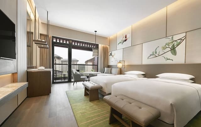 Room, 2 Twin Beds, Garden View