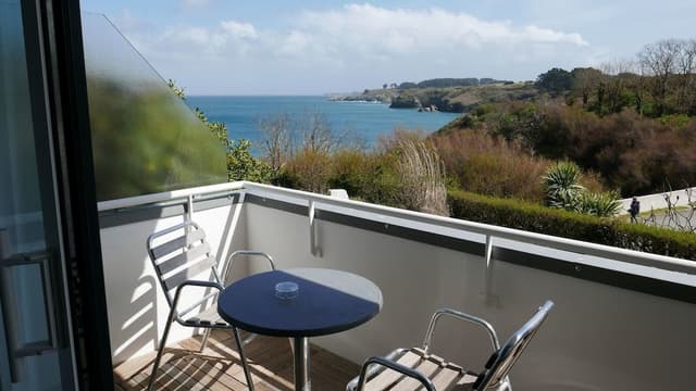 Room with terrace, sea view