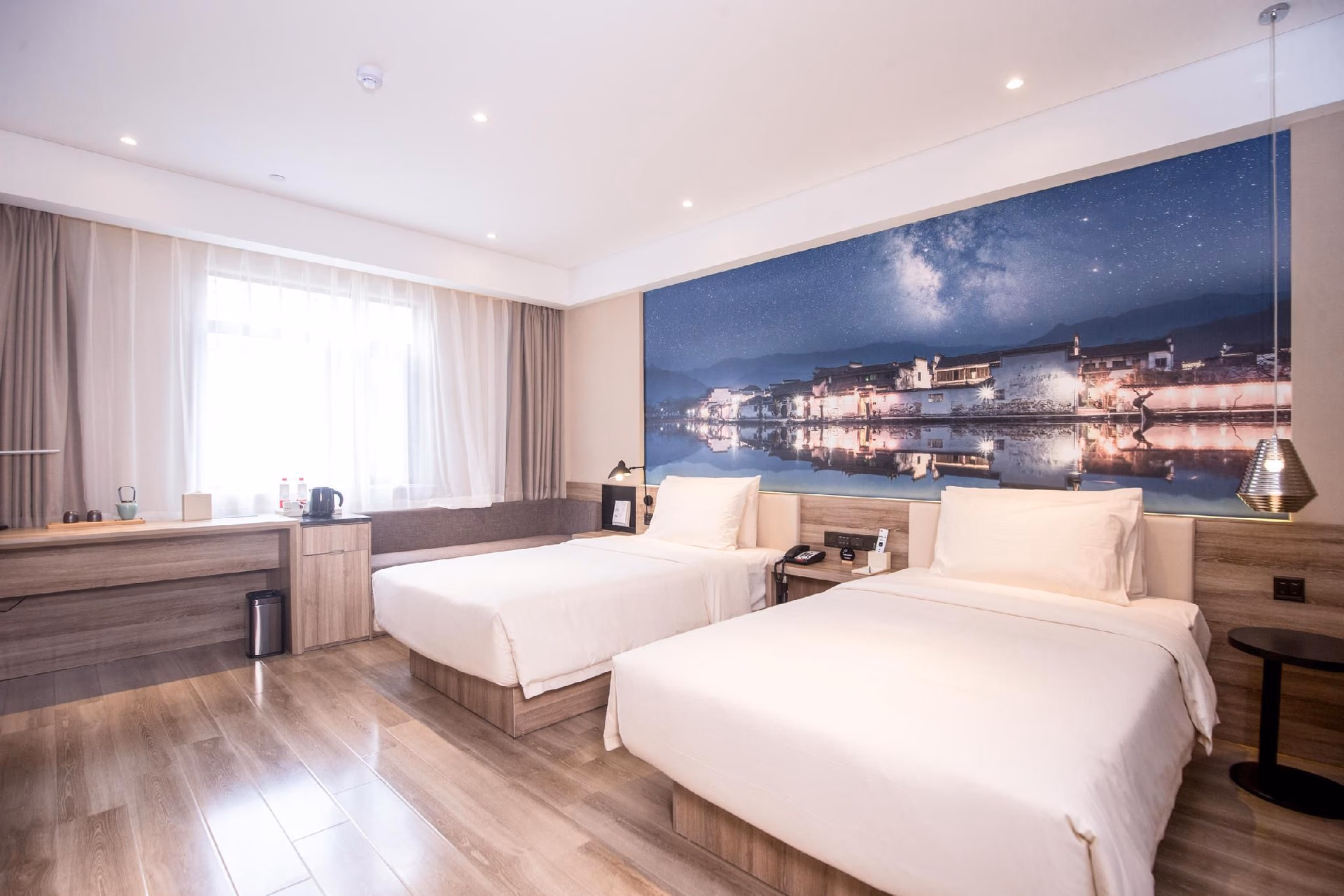 เอทัวร์ โฮเต็ล เหอเฟย์ หวังเจียง สีโร้ด 1912 บล็อก (Atour Hotel Hefei Wangjiang Xi Road 1912 Block)1