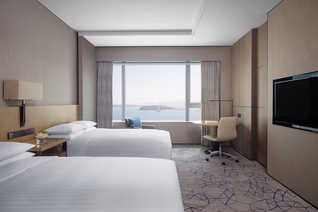 Room, 2 Double Beds, Smoking, Harbor View