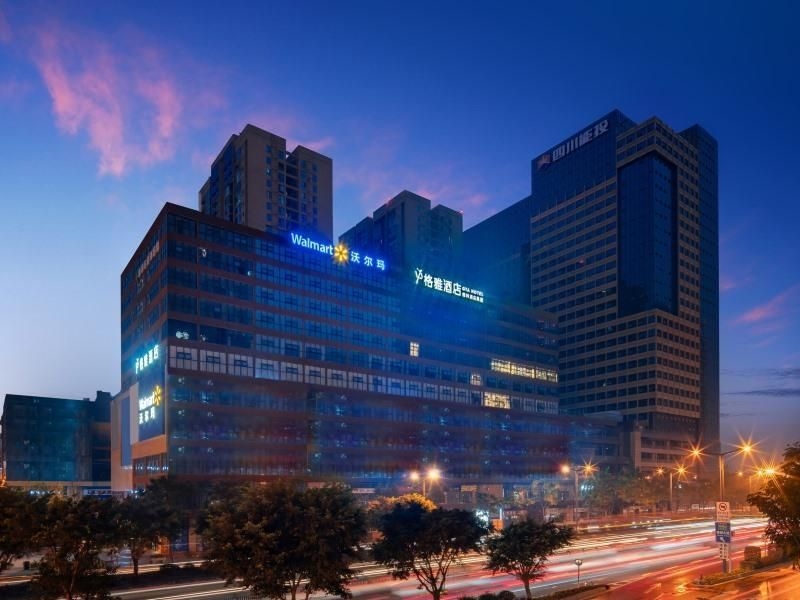 จีวายเอ โฮเทล เฉิงตู โกลบอลเซ็นเตอร์ สถานีรถไฟใต้ดินจินเฉิงหู (Gya Hotel Chengdu Global Center Jinchenghu Metro Station)0