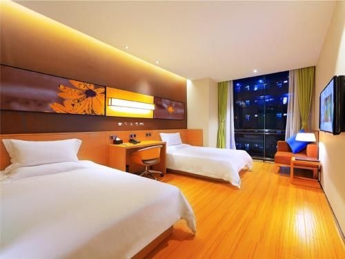 โรงแรม IU สวนสาธารณะไห่ปิน จ่านเจียง ซีวิว คอร์ริดอร์ (IU Hotel Zhanjiang Haibin Park Seaview Corridor)2