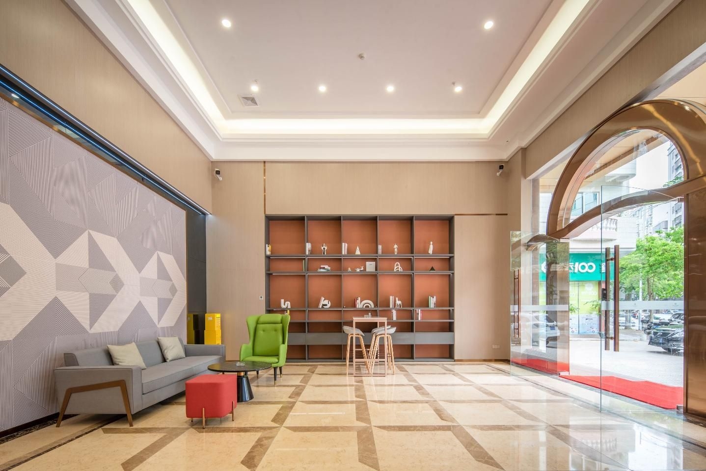 บอร์แมน โฮเทล จางเจียง จินชาวัน ชิคาน รีพับบิค ออฟ ไชน่า สไตล์ สตรีท (Borrman Hotel Zhanjiang Jinshawan Chikan Republic of China Style Street)2