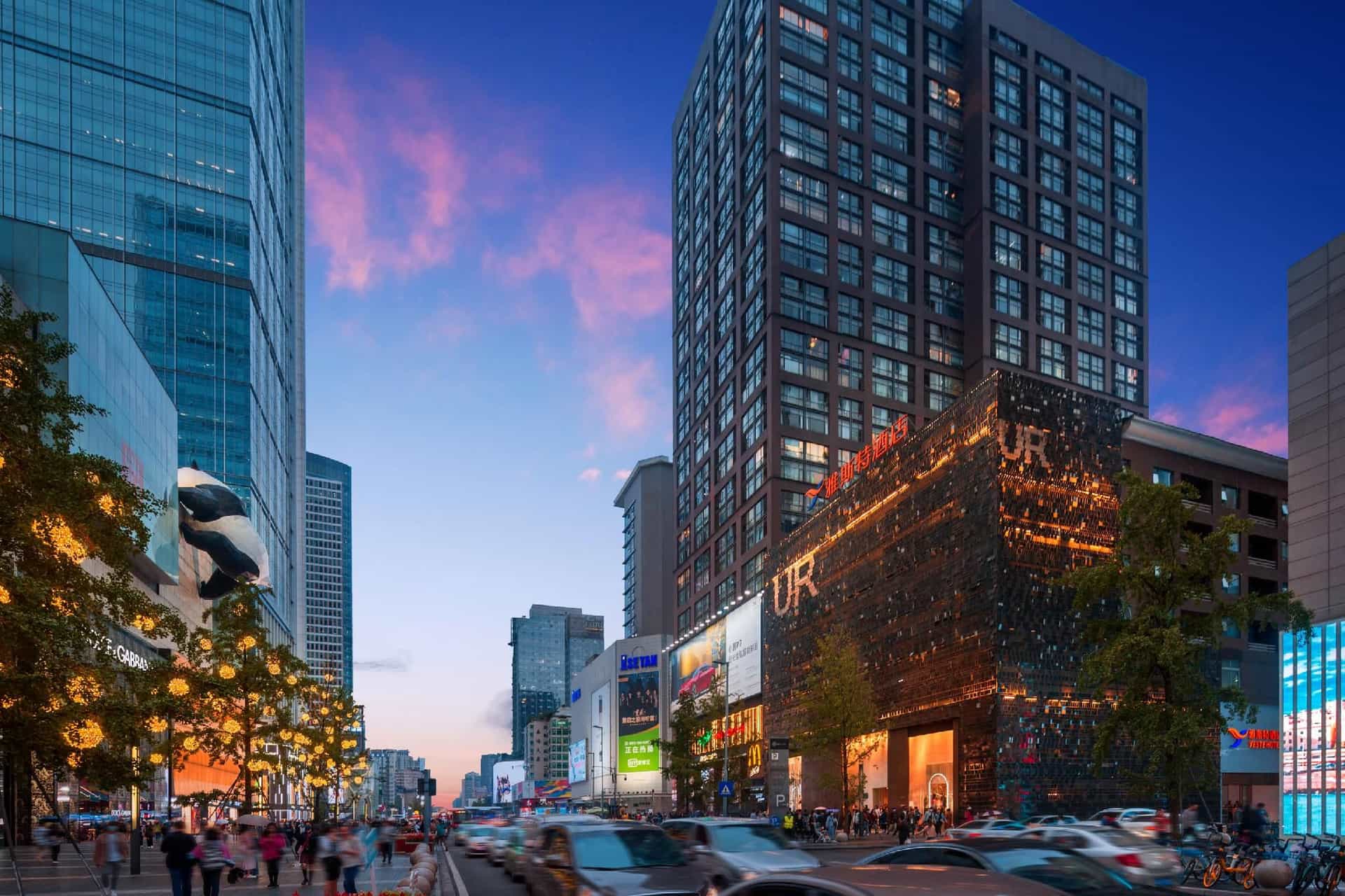 Yeste Hotel Chengdu Chunxi Road Taikoo Li Yeste Hotel Chengdu Chunxi Road Taikoo Li