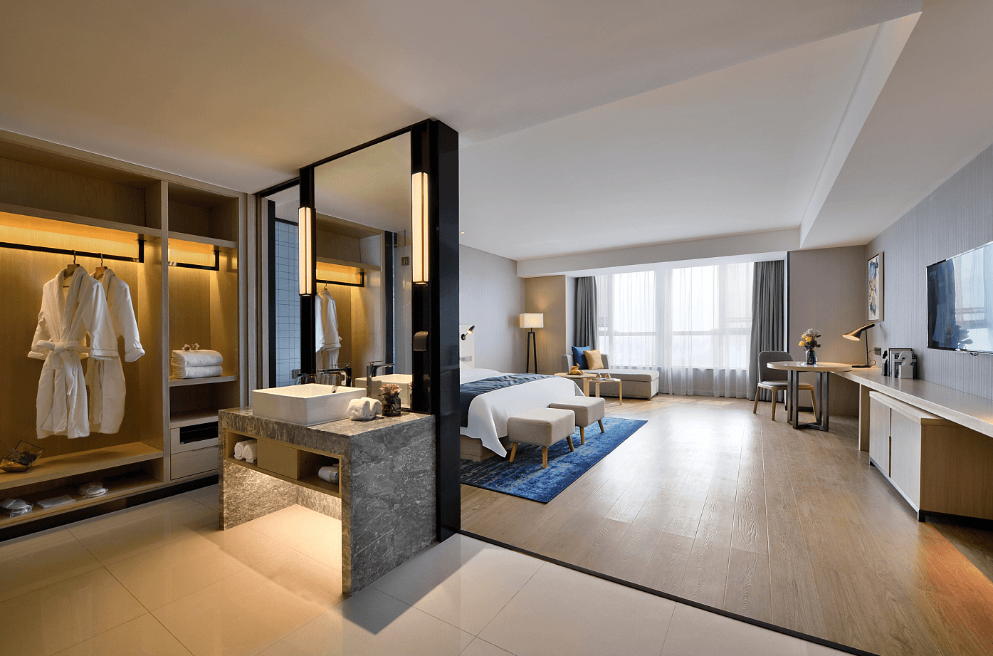 โรงแรมอีชาร์ม เฉิงตู ผีตู คอมพรีเฮนซิฟ บอนเด็ด โซน บีโออี (Echarm Hotel Chengdu Pidu Comprehensive Bonded Zone BOE)1