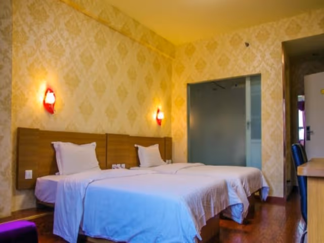 Corporate Twin, Guest room, 2 Twin/Single Bed(s), City view