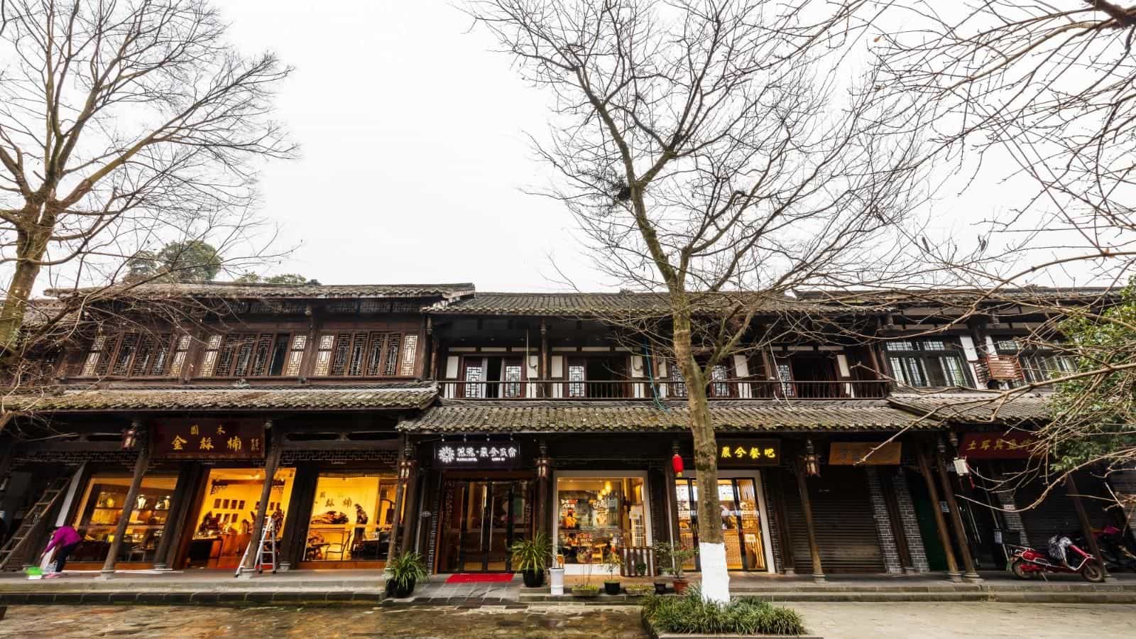 โรงแรมฟลอรัล ฉงโจว เมืองโบราณเจียจือ เฉินซี