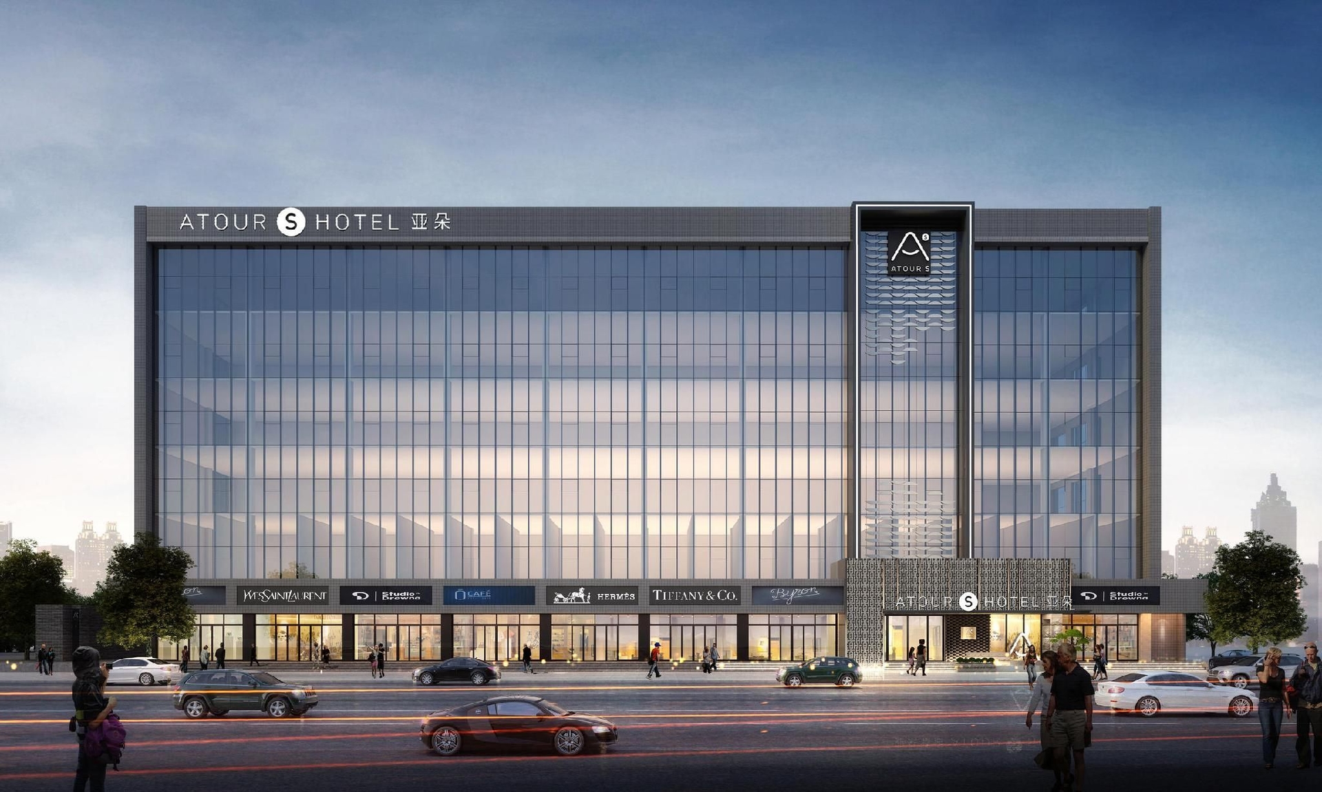 อทัวร์ เอส โฮเทล เฉิงตู ควนจ้าย พีเพิลส์ พาร์ค สเตชัน (Atour S Hotel Chengdu Kuanzhai People's Park Metro Station)0