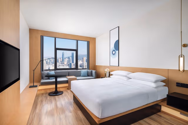 Standard King Room, Guest room, 1 King, City view