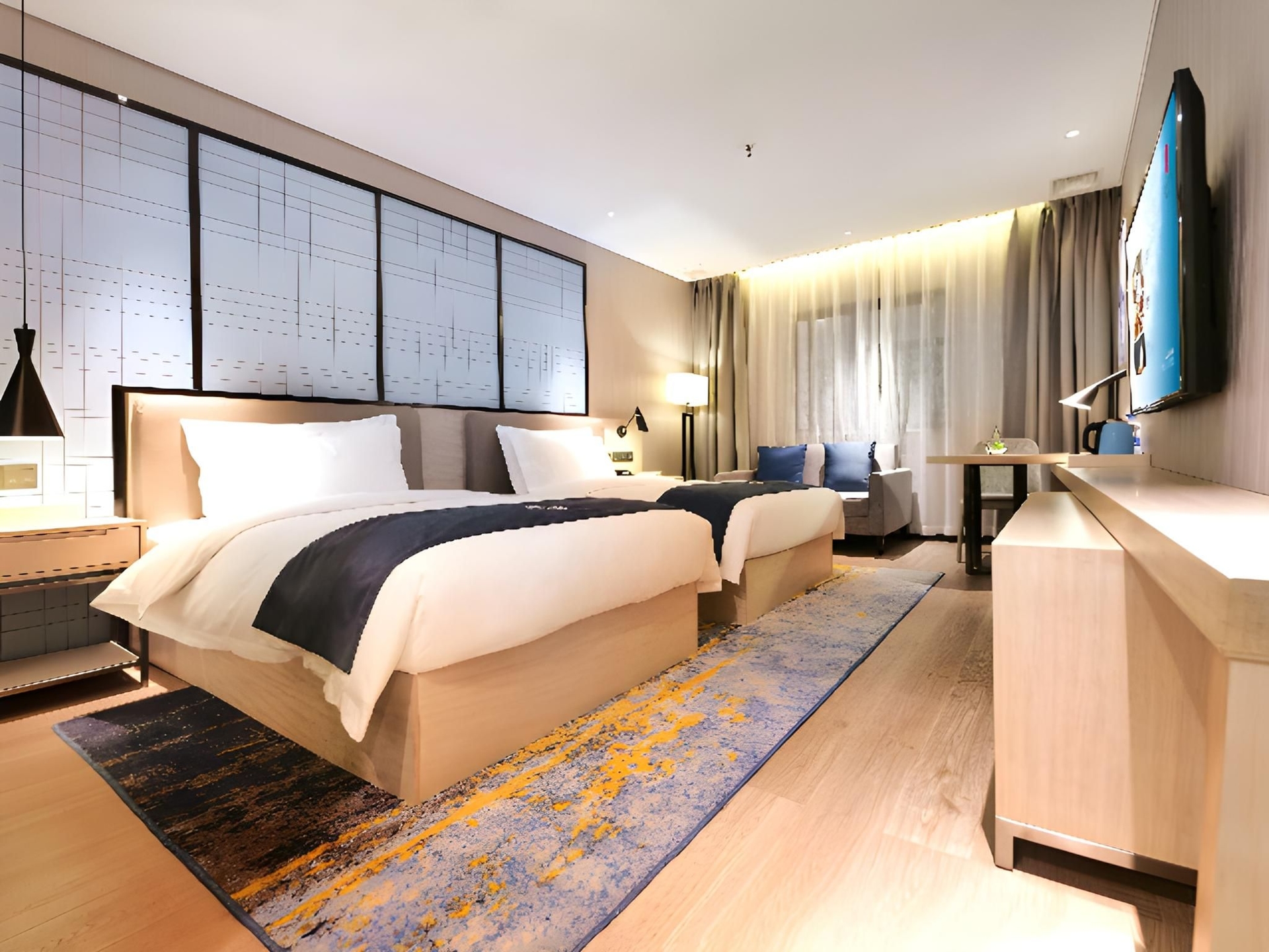 โรงแรมอีชาร์ม คุนหมิง ไห่ถุน สาขาสถาบันเศรษฐกิจการจัดการ (Echarm Hotel Kunming Haitun Road Economic Manageme)3