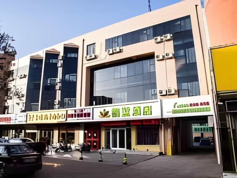 กรีนทรี อัลไลแอนซ์ โฮเทล โรงพยาบาลเทศบาล สถานีรถไฟเต๋อโจว