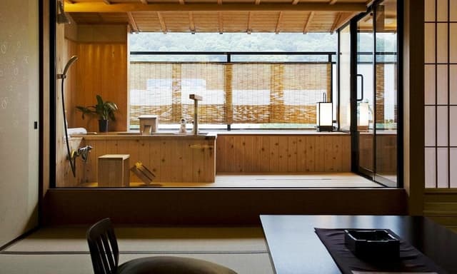 SANSUI Japanese Style Room with Private Open Air Bath