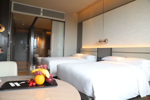 Room, 2 Double Beds, City View