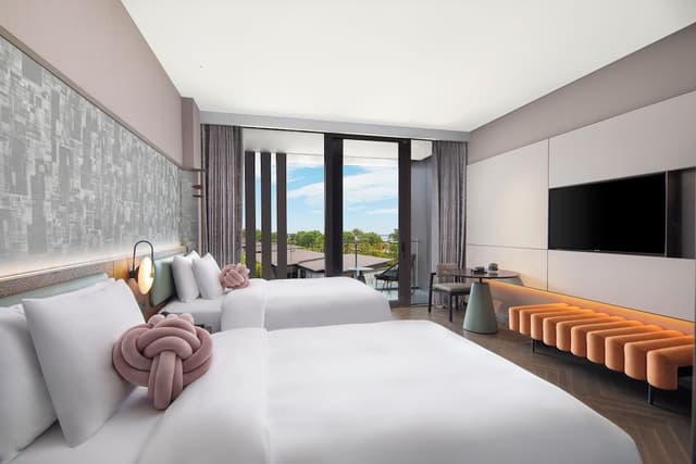 Standard Room, 2 Twin Beds, Garden View