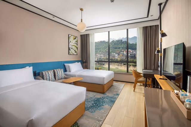 TWIN GUEST ROOM RIVER VIEW
