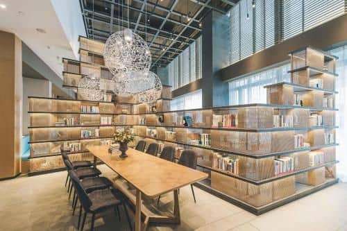Atour Hotel Ningbo Sanjiangkou Bund Bookstore Atour Hotel Ningbo Sanjiangkou Bund Bookstore