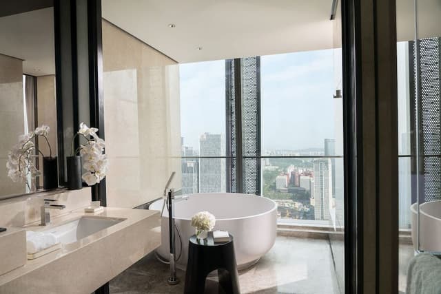 Premier King with City View