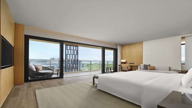 Room, 1 King Bed (Green Aura)