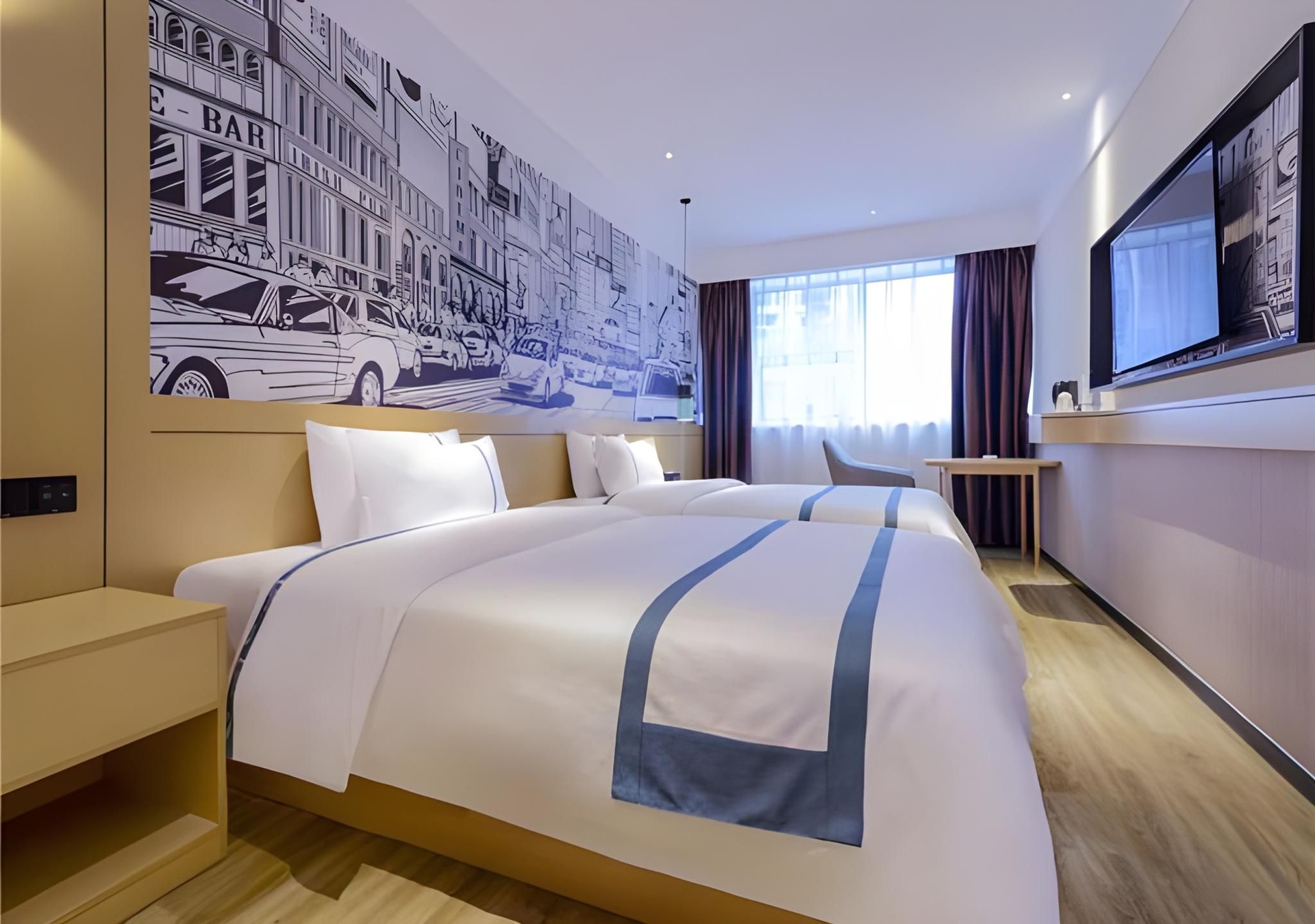 โรงแรมซิตี้ คอมฟอร์ต อินน์ ฉงชิ่ง หนานผิง วานดา พลาซ่า ไลท์เรล สเตชั่น (City Comfort Inn Chongqing Nanping Wanda Plaza Light Rail Station)3