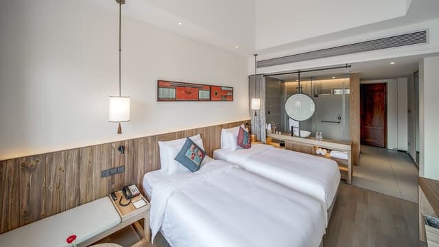 Twin Room, Garden View