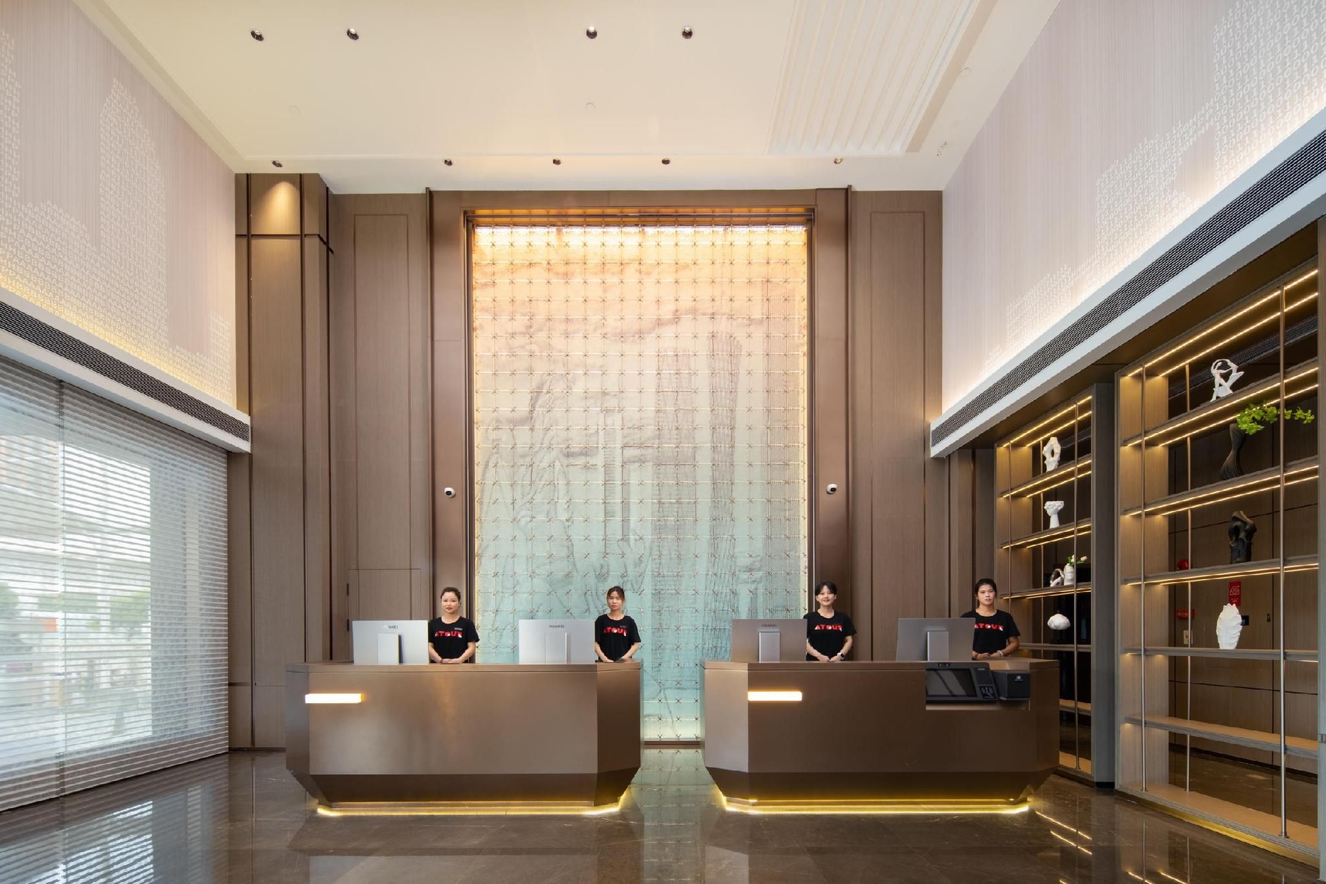 อะทัวร์ เอ็กซ์ โฮเทล กวางโจว หวงผู่ นานกัง วันดา (Atour X Hotel Guangzhou Huangpu Nangang Wanda)4