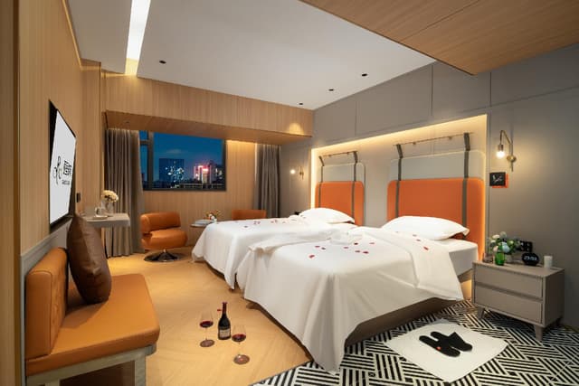 City View Double Room with Balcony
