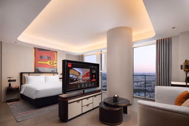 Studio with Living Area