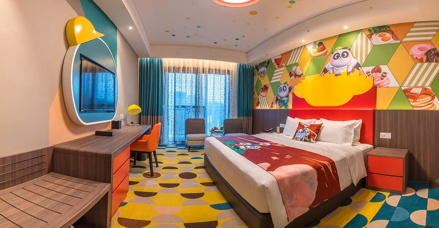 โรงแรมแพนด้า ไชม์หลง (Chimelong Panda Hotel)1