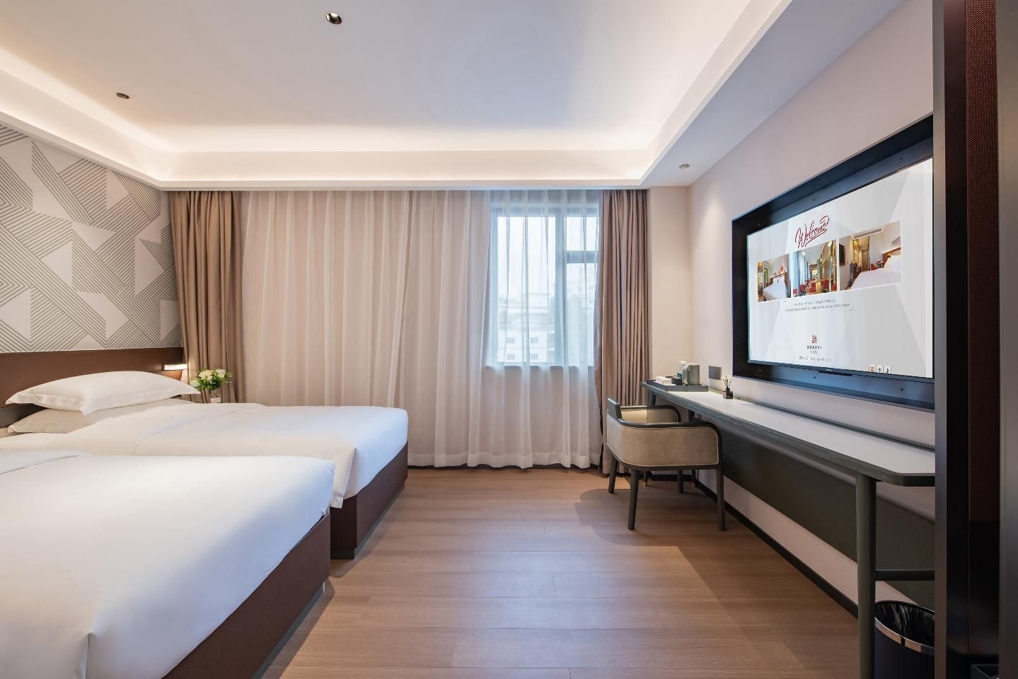 โรงแรมบอร์แมน กวางโจว ไป่ซิน พลาซา หุยเฉียว นิวซิตี้ (Borrman Hotel Guangzhou Baixin Plaza Huiqiao New City)1