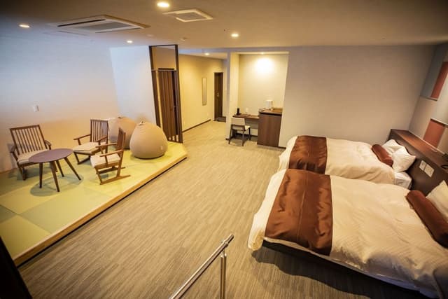 Premium Japanese-Western Room with Private Sauna & Onsen, Non-Smoking