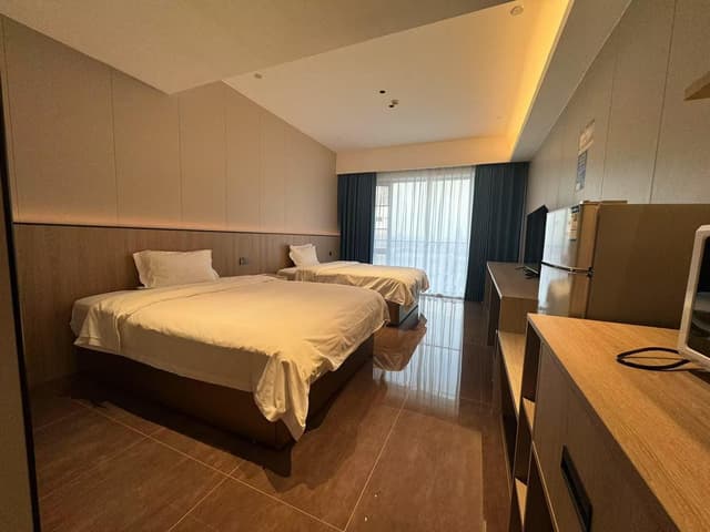 Twin Beds Standard City View High Floor