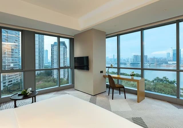 Deluxe King Bed Room with Tower View