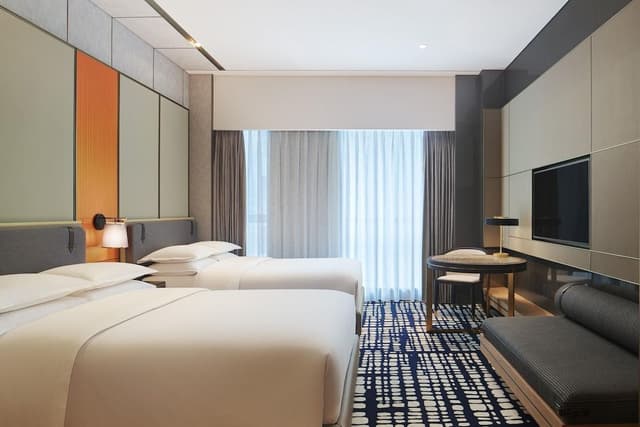 Executive Room, 2 Double Beds, City View
