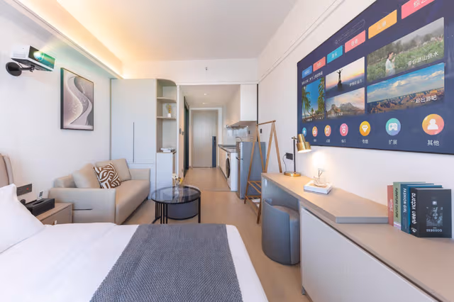 Studio with Double Bed