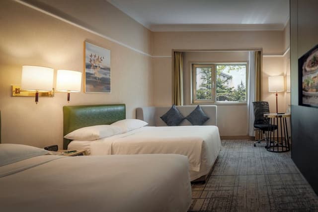 Standard Room, 2 Double Beds, Garden View