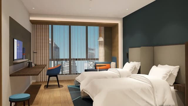 Standard Room, Multiple Beds, City View
