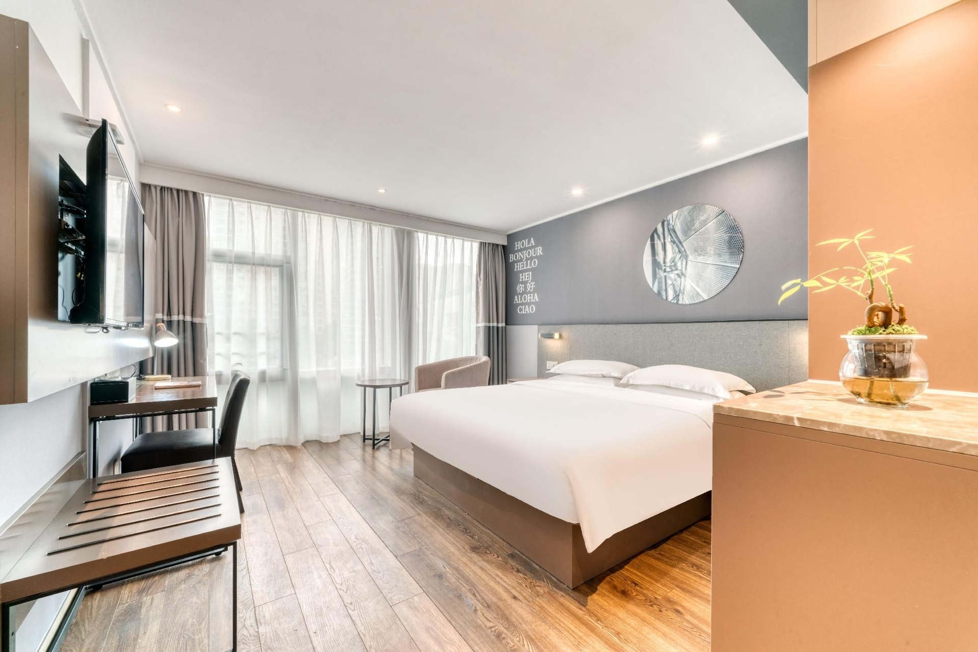 Nihao Hotel Hangzhou Binjiang Longhu Tianjie Jianghan Road Metro Station4