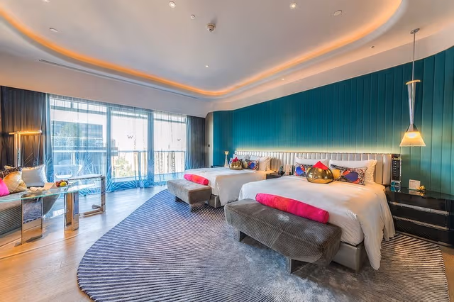 Spectacular Room, Room, 2 Double Beds, City View