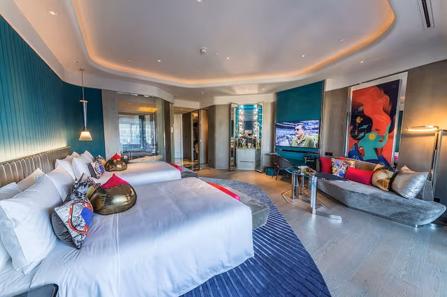 Spectacular Room, Room, 2 Double Beds, City View