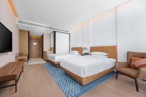 Superior, Guest room, 2 Double, City view