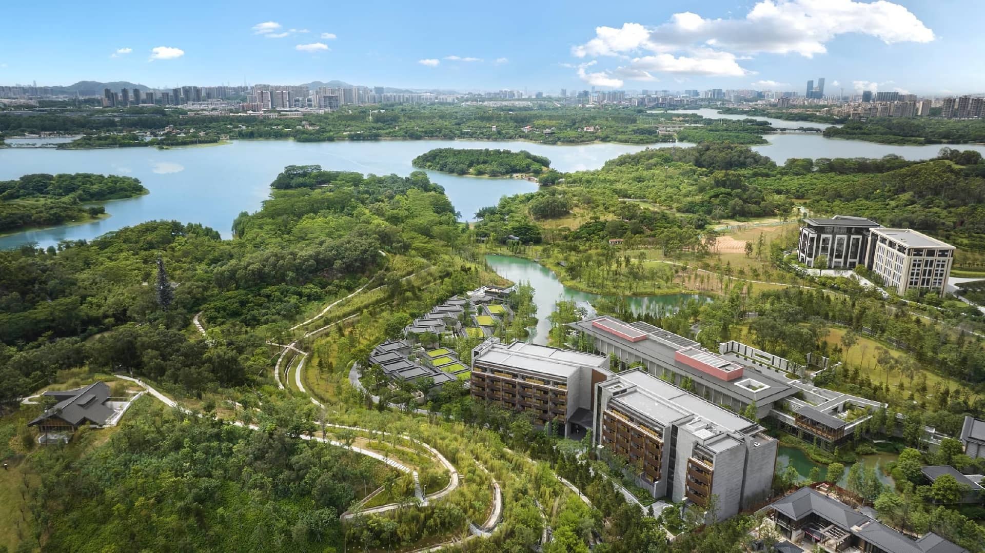 บันยันทรี ตงกวน ทะเลสาบซงซาน บันยันทรี ตงกวน ทะเลสาบซงซาน